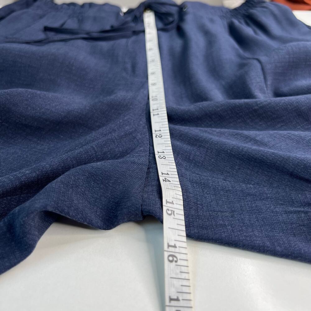 Elie Tahari Women's Belted Ankle Jumpsuit Blue Corporate Core Minimalist Size S - Picture 14 of 16